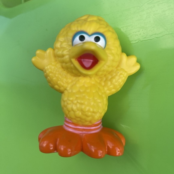 Hasbro Other - Big Bird Plastic Figure Hasbro 2018 Sesame Street Workshop 3"